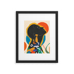 Modern Abstract Woman 13 Framed Art Print Gallery Image 5