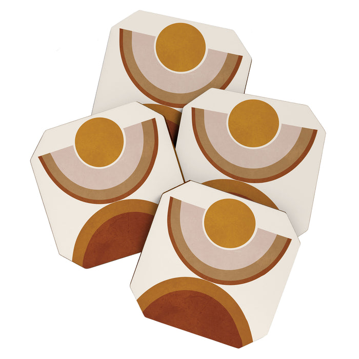 Modern Geometry Coaster Gallery Image 1