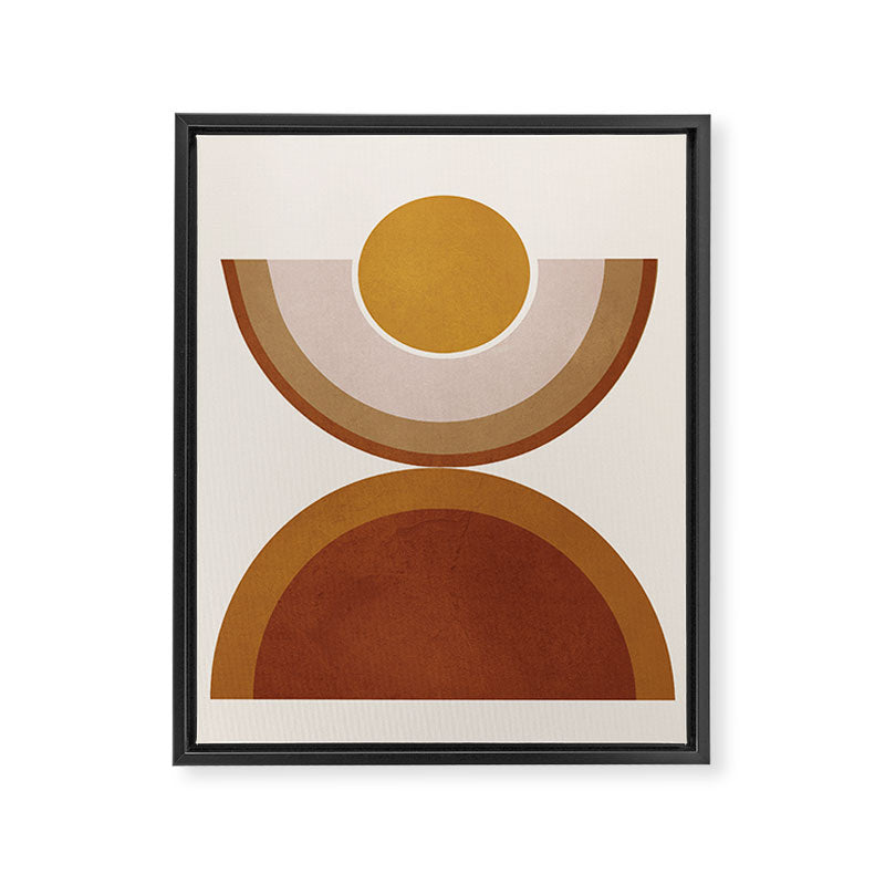 Modern Geometry Framed Canvas Print Gallery Image 6