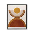 Modern Geometry Framed Canvas Print Gallery Image 6