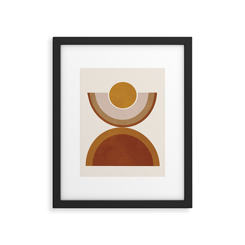Modern Geometry Framed Art Print Gallery Image 5