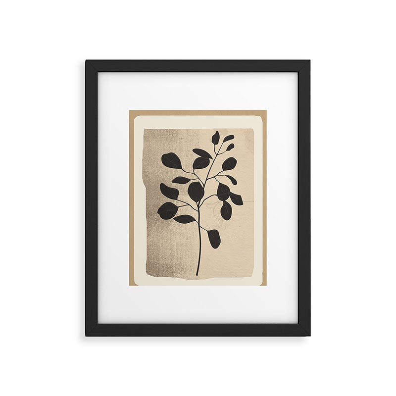 Modern Minimal Branch 1 Framed Art Print Gallery Image 6