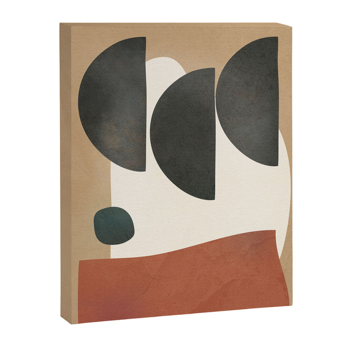 Modern Shapes Design 10 Canvas Print Gallery Image 1