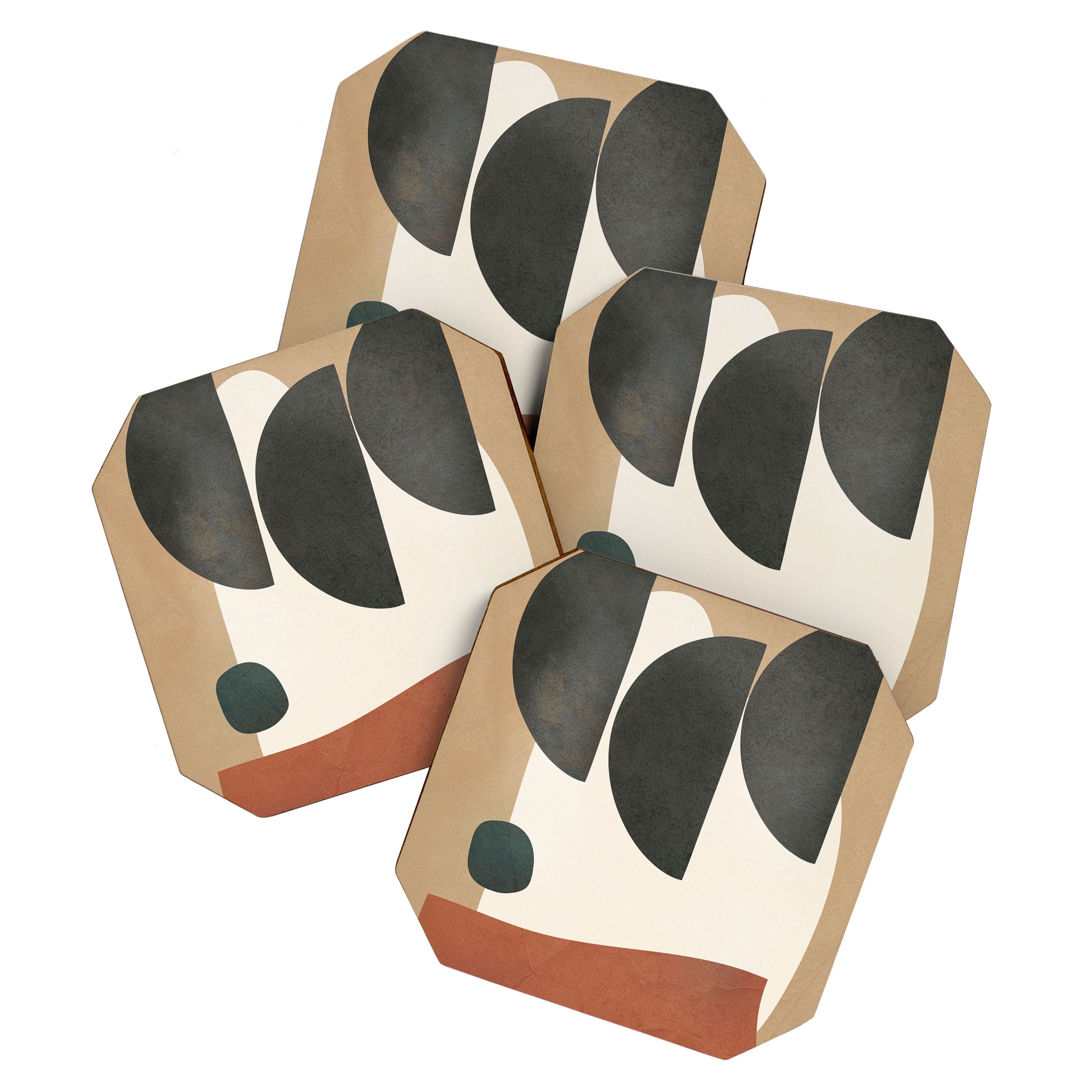 Modern Shapes Design 10 Coaster Gallery Image 1