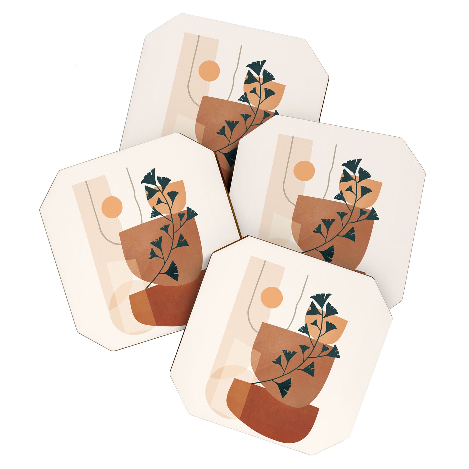 Modern Shapes Design 12 Coaster Gallery Image 1