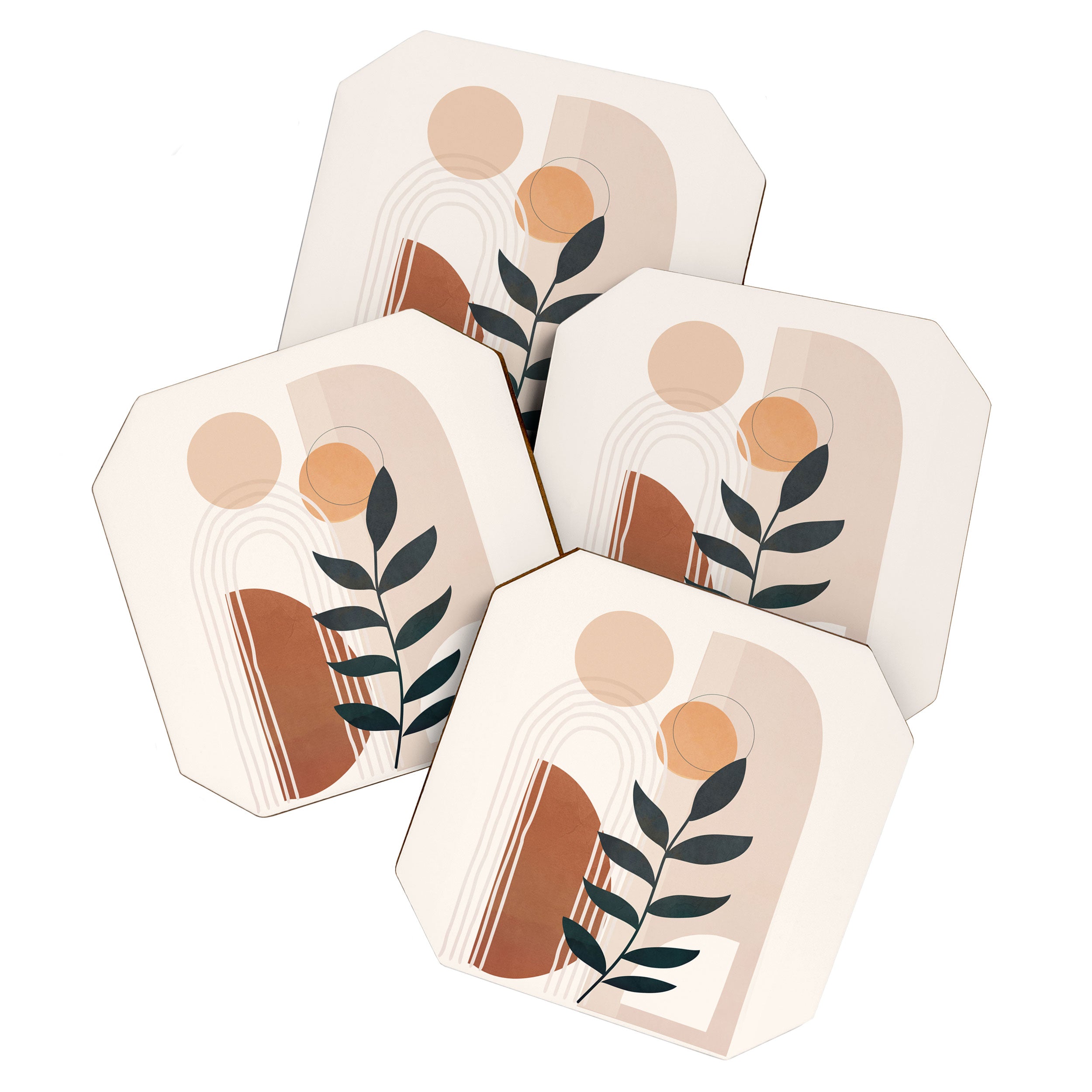 Modern Shapes Design 18 Coaster Gallery Image 1