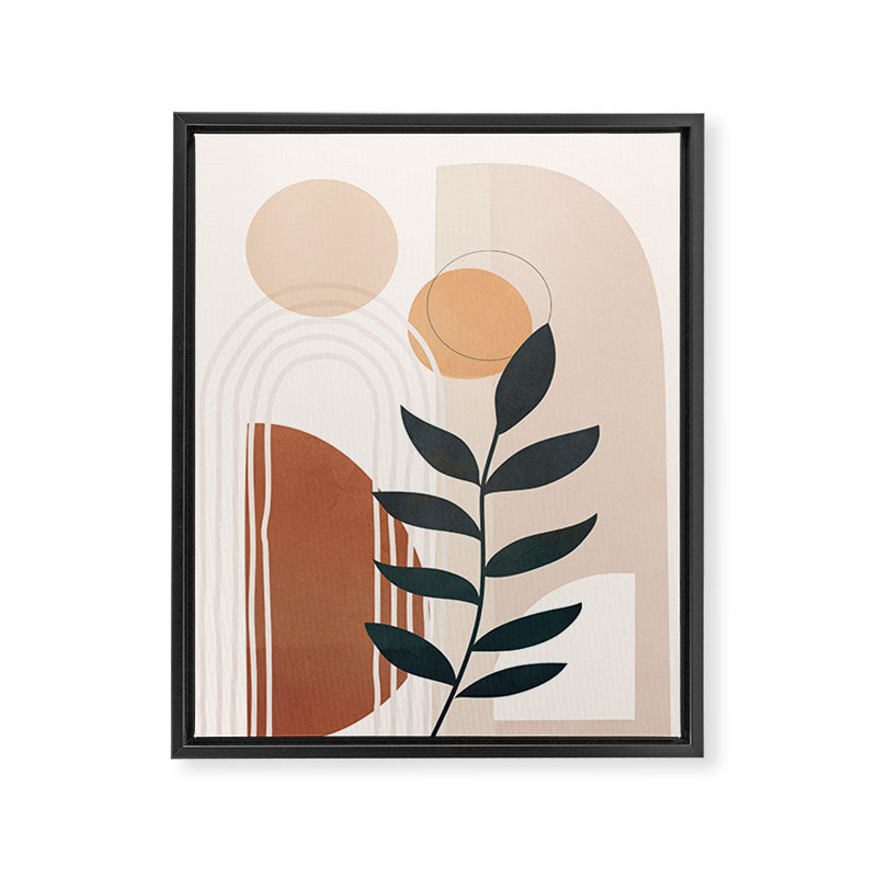 Modern Shapes Design 18 Framed Canvas Print Gallery Image 6