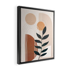 Modern Shapes Design 18 Framed Canvas Print Gallery Image 2