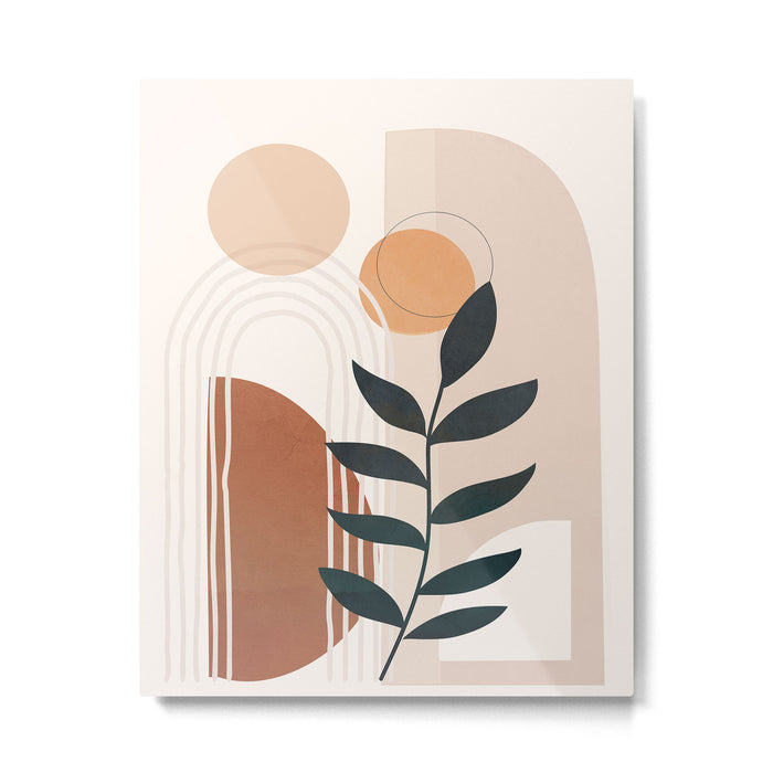 Modern Shapes Design 18 Metal Print Gallery Image 1