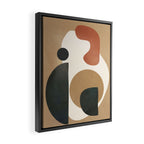Modern Shapes Design 9 Framed Canvas Print Gallery Image 2