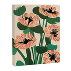 Modern Wild Poppies Canvas Print Gallery Image 6