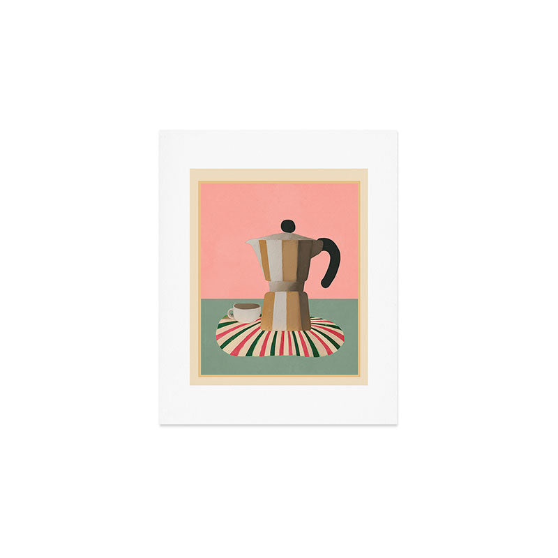 Moka Pot Still Life Art Print Gallery Image 1