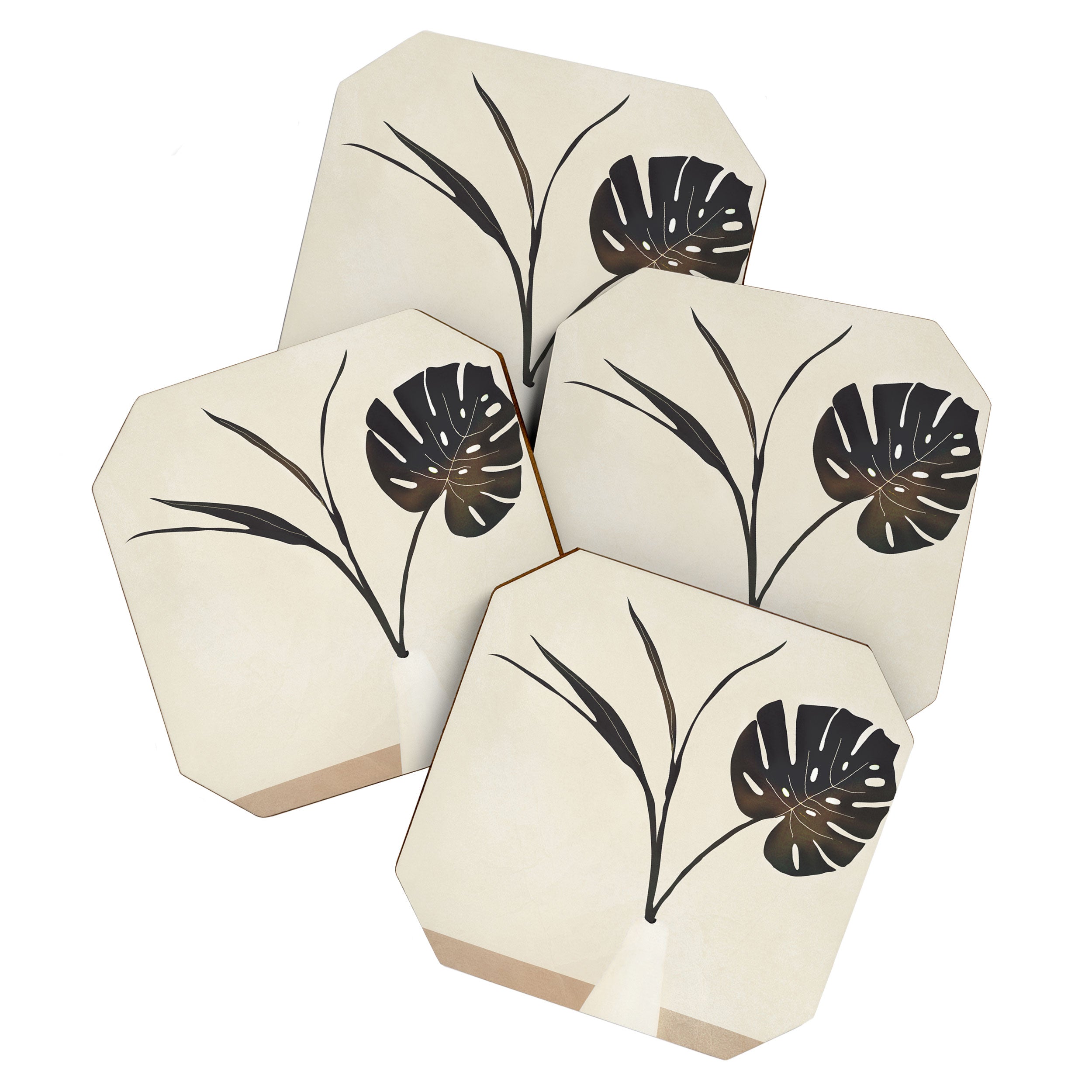 Monstera Decoration Coaster Gallery Image 1