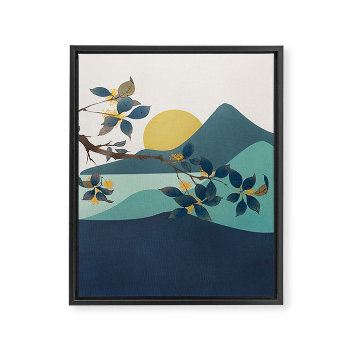 Morning Breeze Framed Canvas Print Gallery Image 1