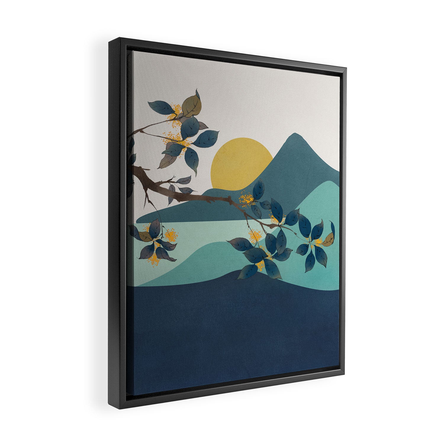 Morning Breeze Framed Canvas Print Gallery Image 2