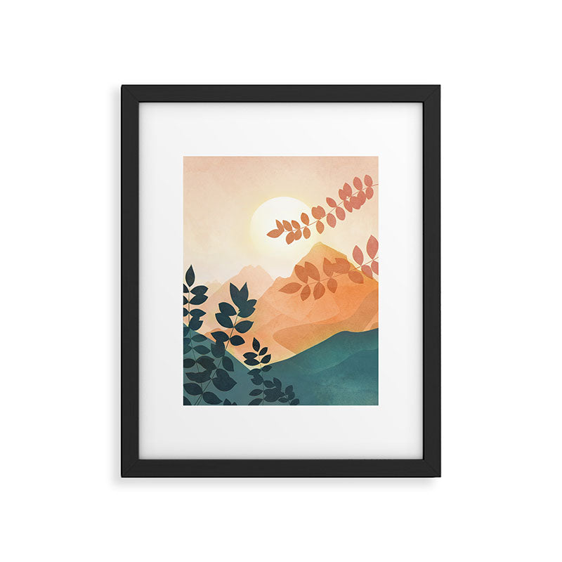 Morning in The Mountains Framed Art Print Gallery Image 5