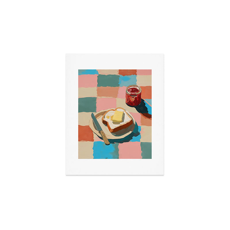 Morning Toast Art Print Gallery Image 1