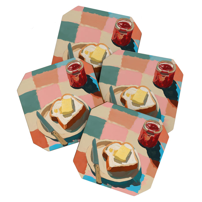 Morning Toast Coaster Gallery Image 1