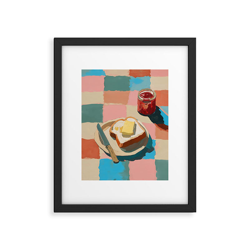 Morning Toast Framed Art Print Gallery Image 5