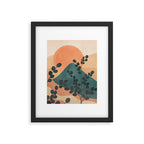 Mountain Sun Framed Art Print Gallery Image 4