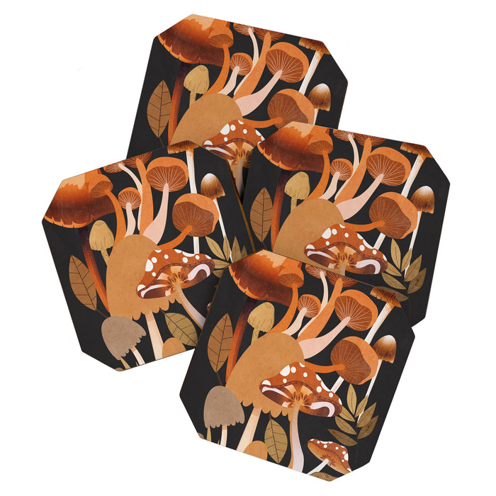 Mushrooms 1 Coaster Gallery Image 1