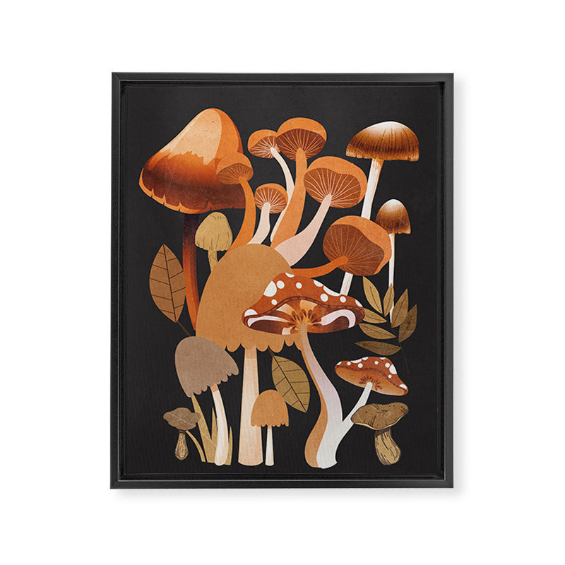 Mushrooms 1 Framed Canvas Print Gallery Image 6