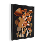 Mushrooms 1 Framed Canvas Print Gallery Image 2