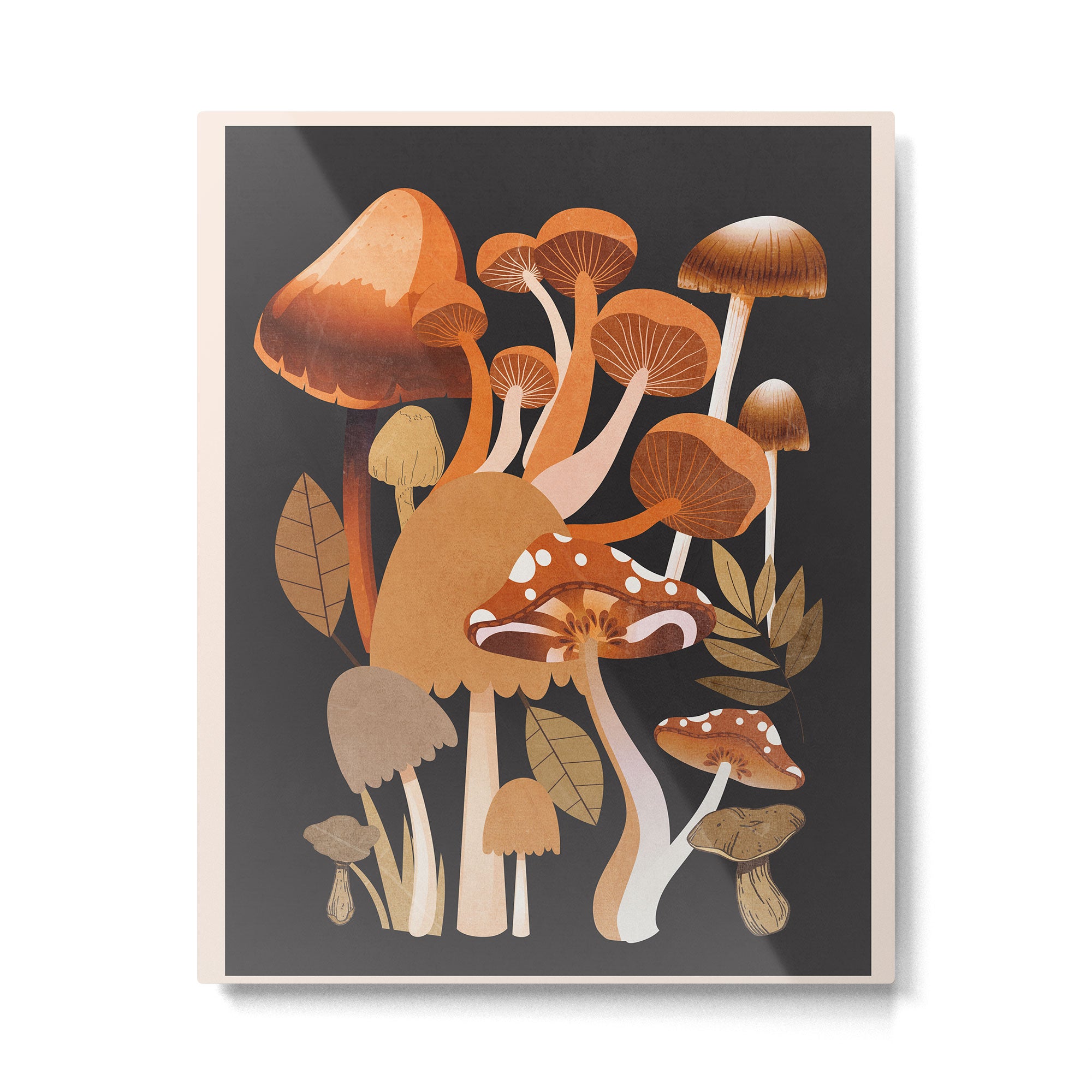 Mushrooms 1 Metal Print Gallery Image 4