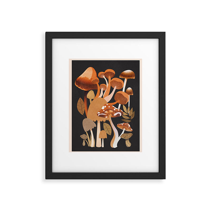 Mushrooms 1 Framed Art Print Gallery Image 5