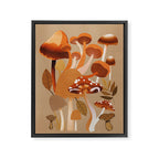 Mushrooms 2 Framed Canvas Print Gallery Image 6