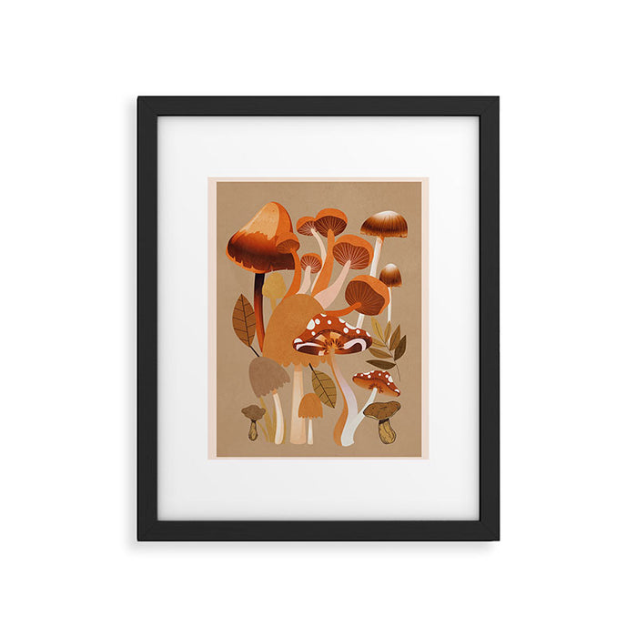 Mushrooms 2 Framed Art Print Gallery Image 1