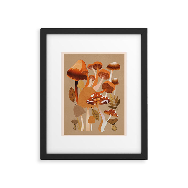 Mushrooms 2 Framed Art Print Gallery Image 5