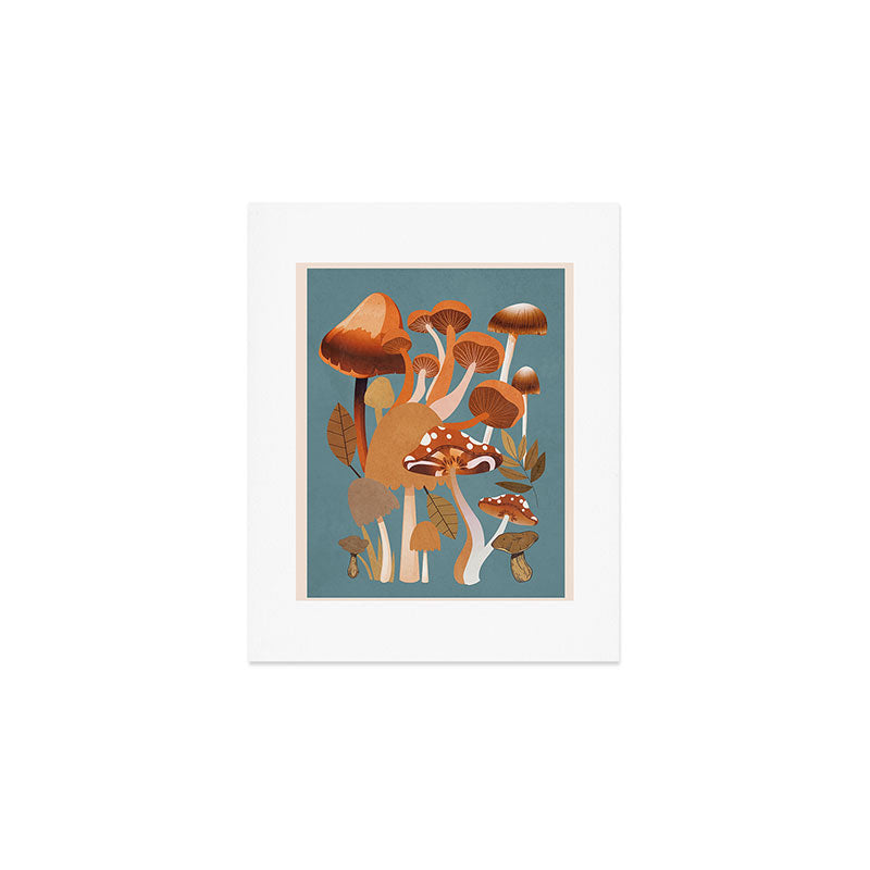 Mushrooms 3 Art Print Gallery Image 1