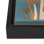 Mushrooms 3 Framed Canvas Print Gallery Image 3