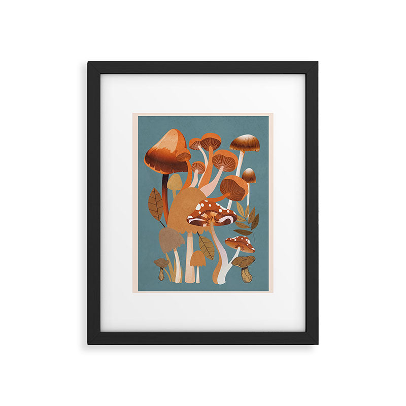 Mushrooms 3 Framed Art Print Gallery Image 5