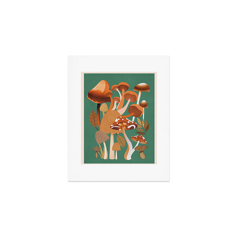 Mushrooms 4 Art Print Gallery Image 1