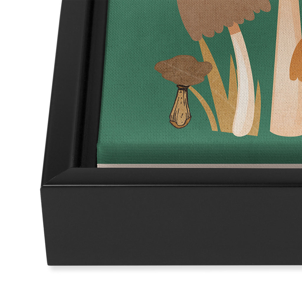 Mushrooms 4 Framed Canvas Print Gallery Image 3