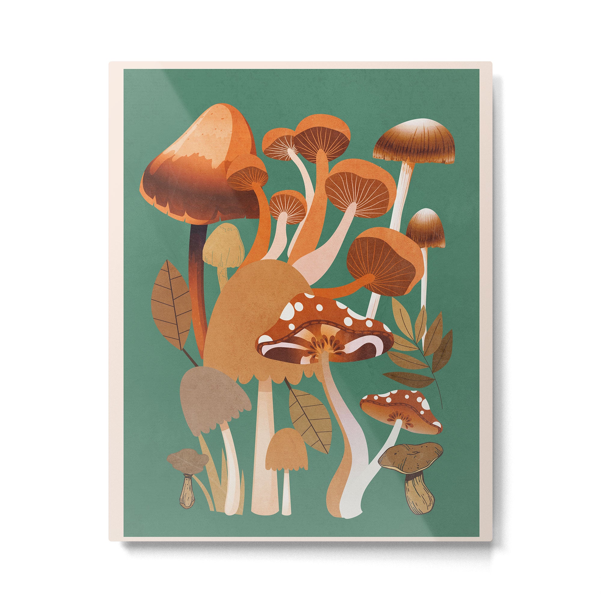 Mushrooms 4 Metal Print Gallery Image 4