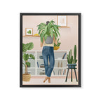 My Little Garden I Framed Canvas Print Gallery Image 6