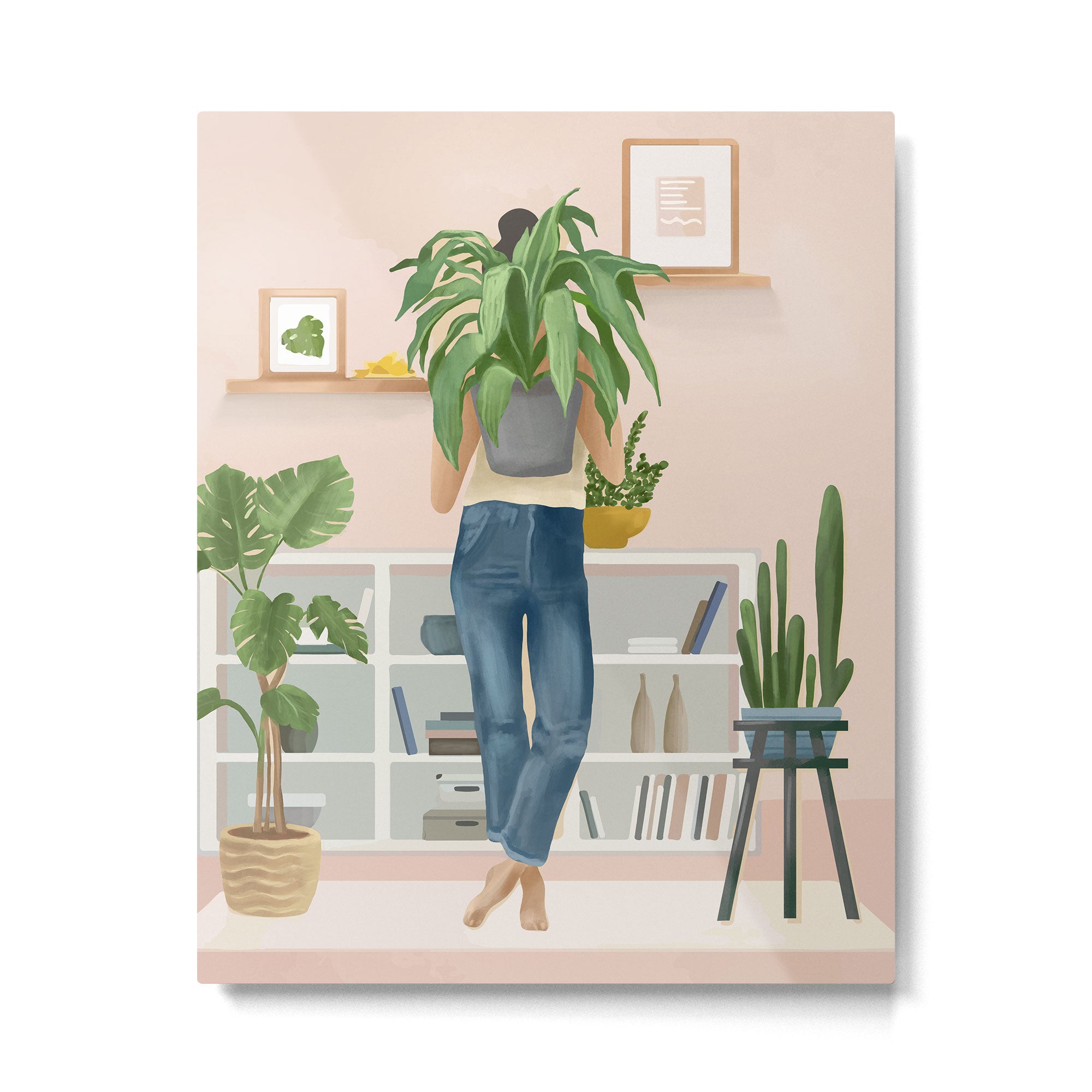 My Little Garden I Metal Print Gallery Image 4