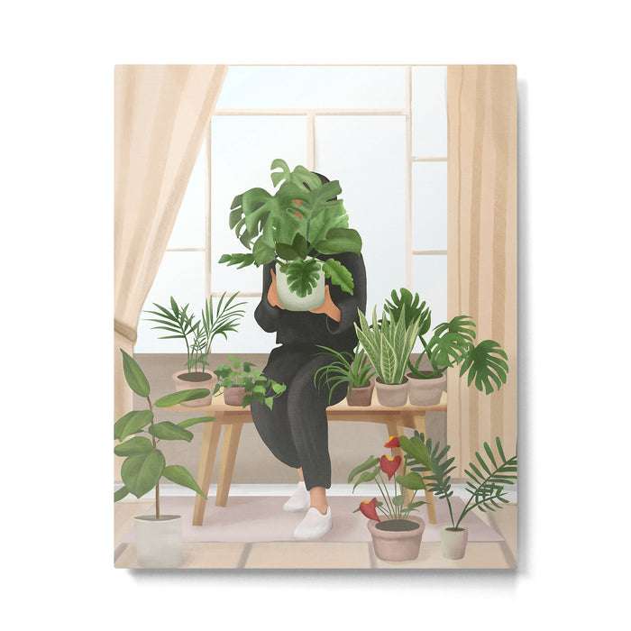My Little Garden II Metal Print Gallery Image 1