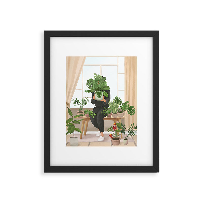 My Little Garden II Framed Art Print Gallery Image 5
