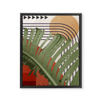 Nature Geometry 16 Framed Canvas Print Gallery Image 6