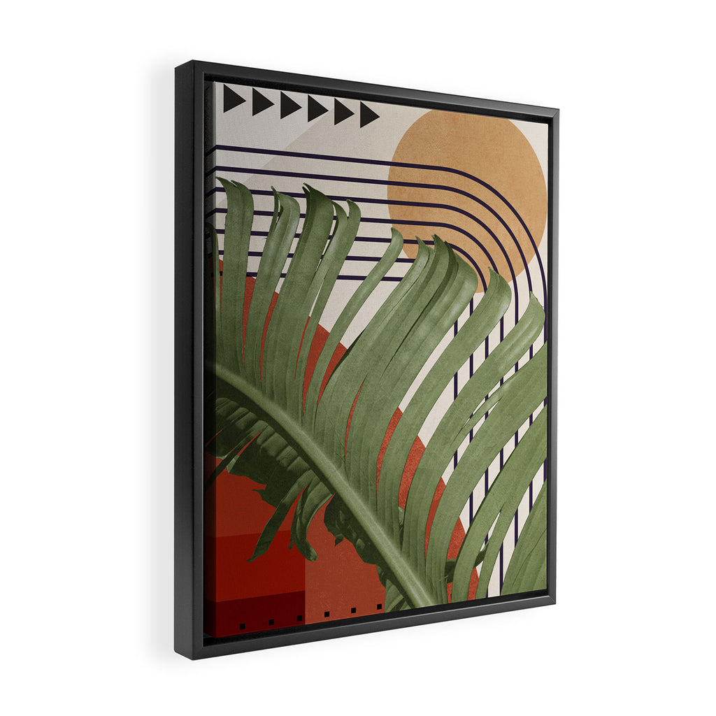 Nature Geometry 16 Framed Canvas Print Gallery Image 2