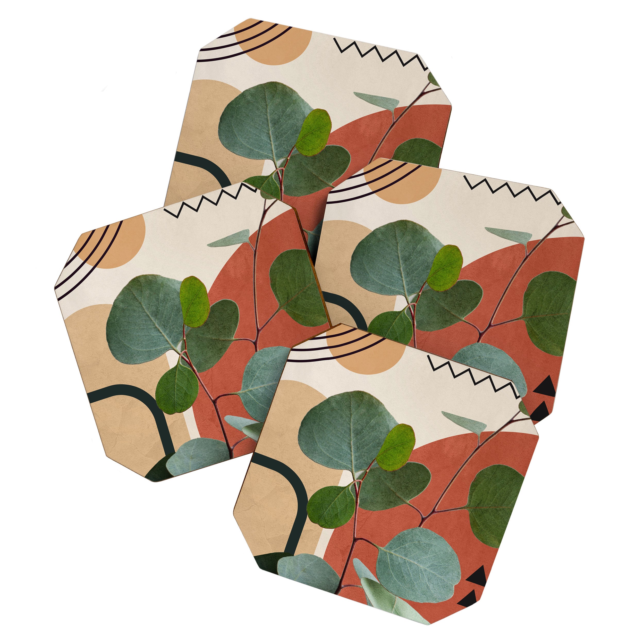 Nature Geometry 17 Coaster Gallery Image 1