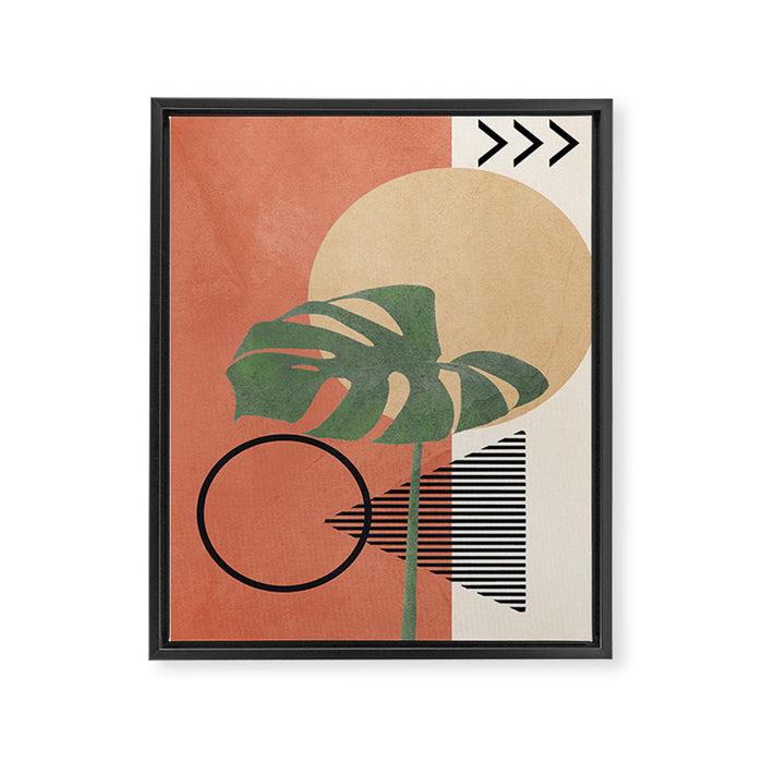 Nature Geometry I Framed Canvas Print Gallery Image 1