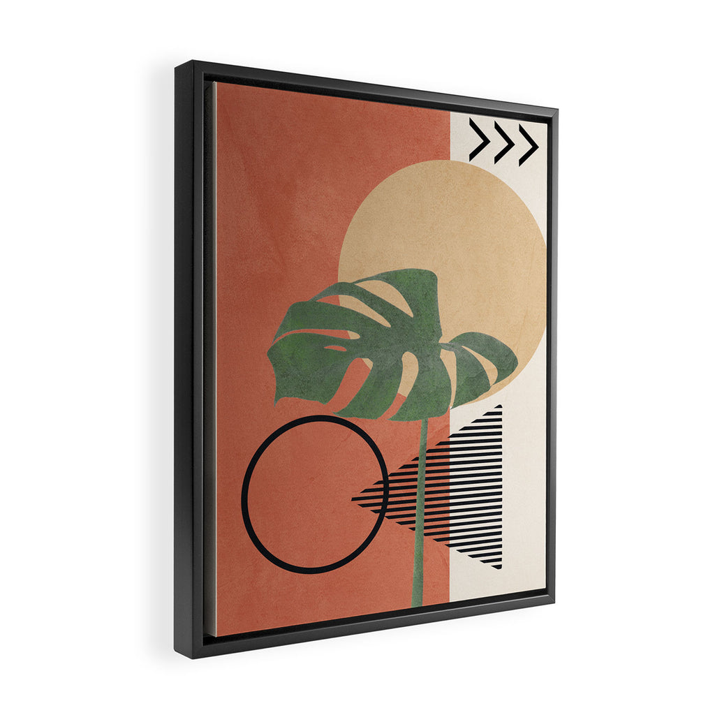 Nature Geometry I Framed Canvas Print Gallery Image 2