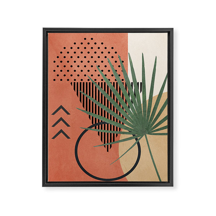 Nature Geometry II Framed Canvas Print Gallery Image 1