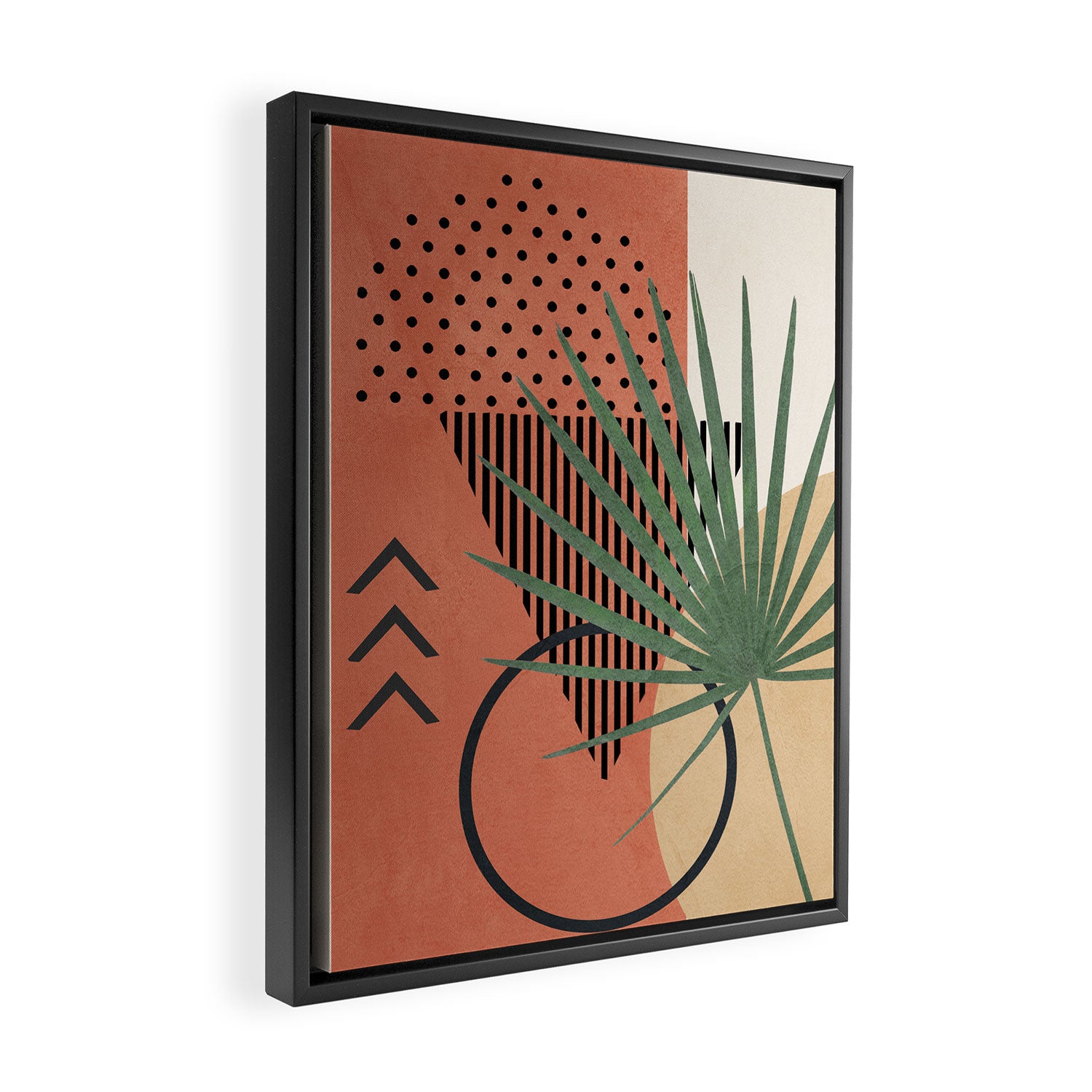 Nature Geometry II Framed Canvas Print Gallery Image 2