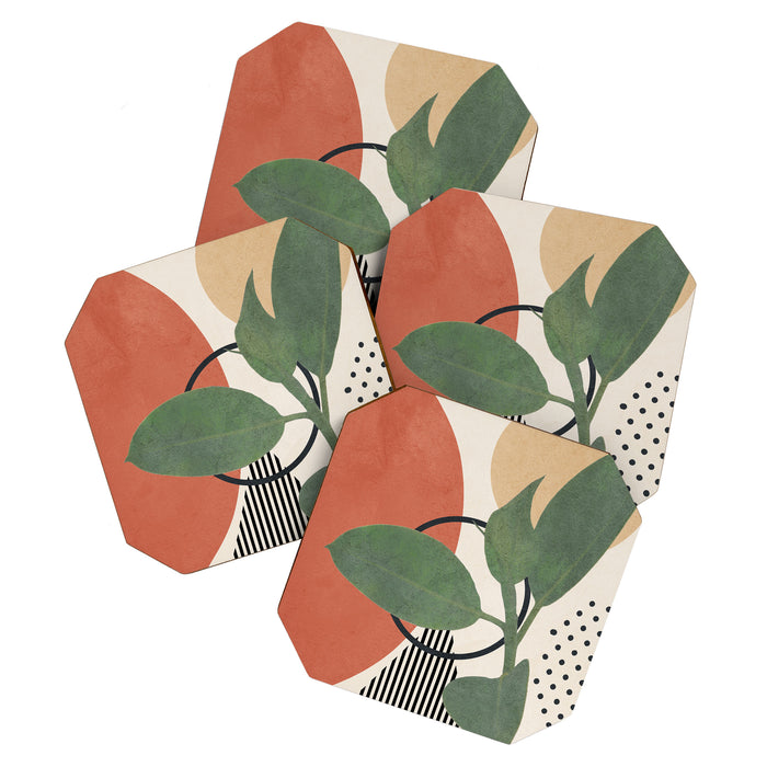 Nature Geometry III Coaster Gallery Image 1